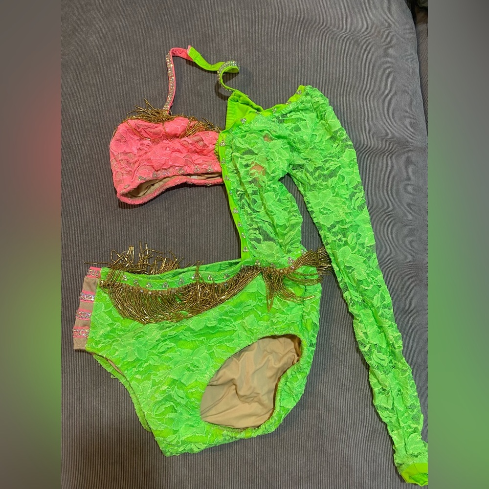 Beautiful custom dance costume